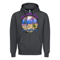 Smoke salt water heals everything Zipper Hoodie - MaliasSmallBusiness