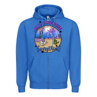 True Royal salt water heals everything Zipper Hoodie - MaliasSmallBusiness