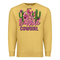 Antique Gold barbie cowgirl Premium Sweatshirt - MaliasSmallBusiness