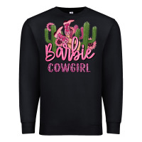 Black barbie cowgirl Premium Sweatshirt - MaliasSmallBusiness