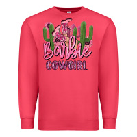 Cardinal barbie cowgirl Premium Sweatshirt - MaliasSmallBusiness