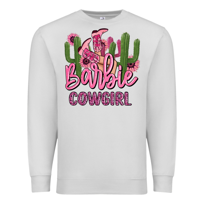 Barbie Cowgirl Premium Sweatshirt by MaliasSmallBusiness | Teevron