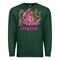 Sports Green barbie cowgirl Premium Sweatshirt - MaliasSmallBusiness