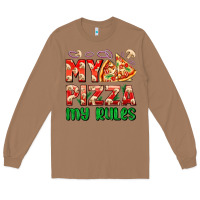 Toasted Coconut my pizza  my rules Long Sleeve Tee - AdoDesignShop
