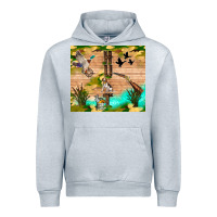 Heather Grey hunting life Urban Hoodie - TumblerDesignByShophia