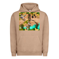 Pigment Burro hunting life Urban Hoodie - TumblerDesignByShophia
