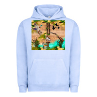 Pigment Grape Ice hunting life Urban Hoodie - TumblerDesignByShophia
