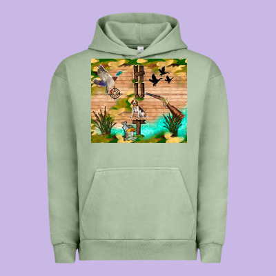 Hunting Life Urban Hoodie Designed By Tumblerdesignbyshophia