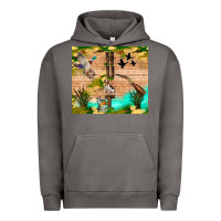 Pigment Tornado hunting life Urban Hoodie - TumblerDesignByShophia