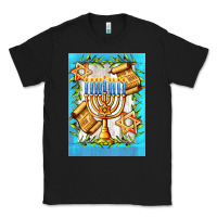 Black candlestick with parchment Classic Tee - AdoDesignShop