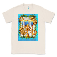 Natural candlestick with parchment Classic Tee - AdoDesignShop