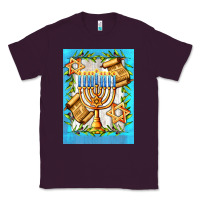 Plum candlestick with parchment Classic Tee - AdoDesignShop