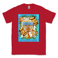 Red candlestick with parchment Classic Tee - AdoDesignShop