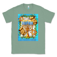 Sage candlestick with parchment Classic Tee - AdoDesignShop