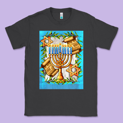 Candlestick With Parchment Classic Tee Designed By Adodesignshop