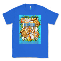 True Royal candlestick with parchment Classic Tee - AdoDesignShop