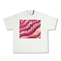 Pistachio pink glitter Urban Heavy Tee - JahusDesignShop