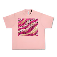 Salmon pink glitter Urban Heavy Tee - JahusDesignShop