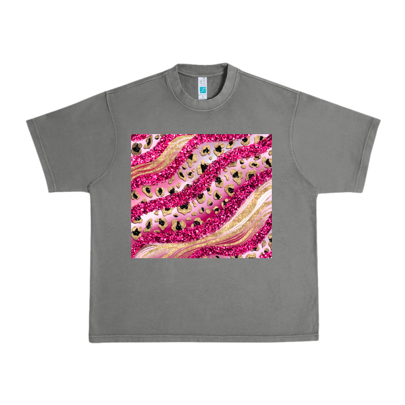 Pink Glitter Urban Heavy Tee by JahusDesignShop | Teevron