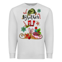 Dove Grey brother elf Premium Sweatshirt - MaliasSmallBusiness