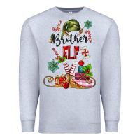 Heather Grey brother elf Premium Sweatshirt - MaliasSmallBusiness