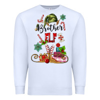 White brother elf Premium Sweatshirt - MaliasSmallBusiness