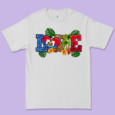Premium Tee love haitian republic