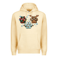 Pina Colada Christmas paws Premium Hoodie - RanaPortraitStore