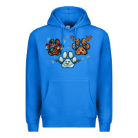 True Royal Christmas paws Premium Hoodie - RanaPortraitStore
