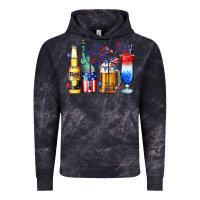 Cloud Black 4th of July American drinks Vintage Hoodie - Neo Western