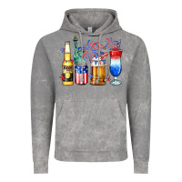 Cloud Rock 4th of July American drinks Vintage Hoodie - Neo Western