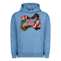Pigment Pebble Blue Desert dreamer Cowgirl boots hat Urban Hoodie - HowdyJamesFarm