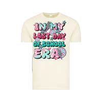 In My Last Day Of School Era Vintage Tee | Teevron