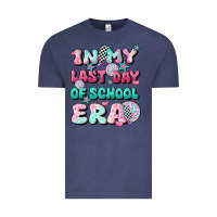 Vintage Denim in my last day of school era Vintage Tee - JahusDesignShop