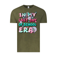 Vintage Olive in my last day of school era Vintage Tee - JahusDesignShop