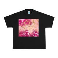 Black pink glitter Urban Heavy Tee - JahusDesignShop
