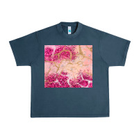 Midnight Navy pink glitter Urban Heavy Tee - JahusDesignShop