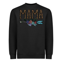 Black mama Heavyweight Sweatshirt - CowhideDigitalArt