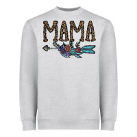 Heather Grey mama Heavyweight Sweatshirt - CowhideDigitalArt