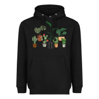 Black just one more plant Heavyweight Hoodie - MaliasSmallBusiness