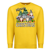 Lemon merry christmas gnomes truck Premium Sweatshirt - MaliasSmallBusiness