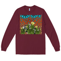 Burgundy cactus gemstone Long Sleeve Tee - AdoDesignShop