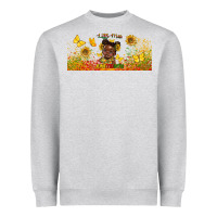 Heather Grey juneteenth little miss libbey glass Heavyweight Sweatshirt - HRA Design Shop