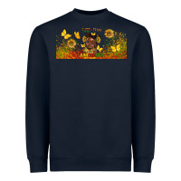 Navy juneteenth little miss libbey glass Heavyweight Sweatshirt - HRA Design Shop