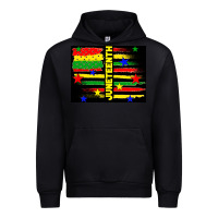Black juneteenth american flag Urban Hoodie - TumblerDesignByShophia