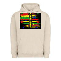 Pigment French Oak juneteenth american flag Urban Hoodie - TumblerDesignByShophia