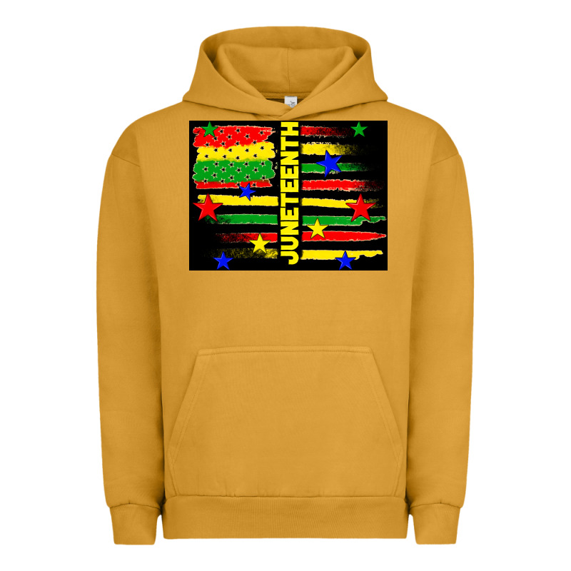 Juneteenth American Flag Urban Hoodie by TumblerDesignByShophia | Teevron