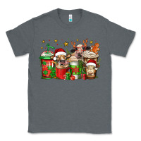 Charcoal Heather christmas cows coffee Classic Tee - Jasminsmagicworld