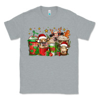 Heather Grey christmas cows coffee Classic Tee - Jasminsmagicworld
