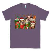 Lavender christmas cows coffee Classic Tee - Jasminsmagicworld